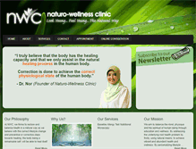 Tablet Screenshot of naturo-wellness.com